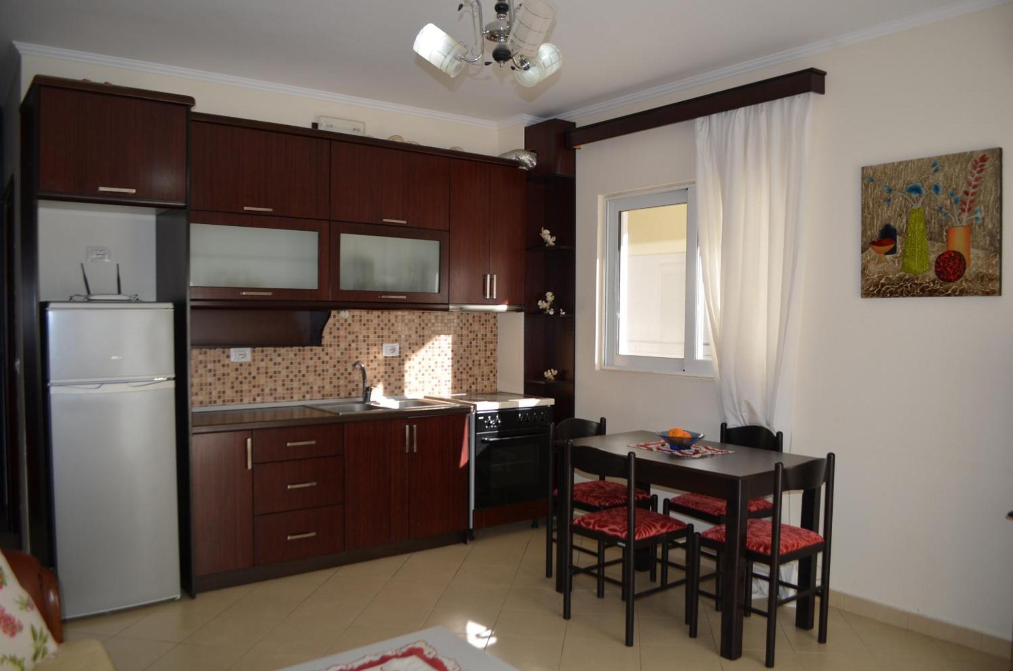 Eri Apartments Sarande Bagian luar foto